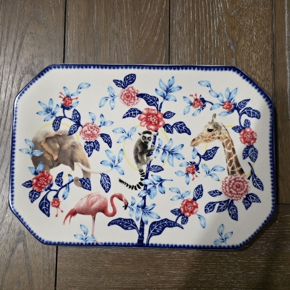 Anthropologie Nature Table Plate - Picture 1 of 3